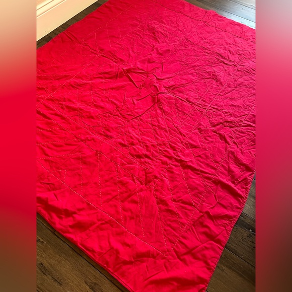 Vintage Disney Winnie The Pooh Toddler Blanket Patchwork Quilt Embroidered 90’s - Picture 15 of 15